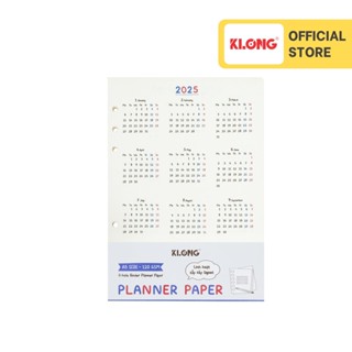 Ruột sổ kế hoạch Paper Planner kẹp còng A5 96 trang 120/76; MS: 963
