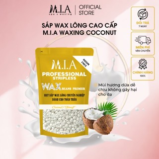 100GR Sáp Wax Lông Sữa Dừa Cao Cấp MIA WAXING siêu bám lông, dùng cho mọi loại da