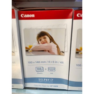  Giấy in ảnh canon kp108 cho máy in canon selphy cp1200,cp1000,cp910,cp1300 Miễn Phí Vận Chuyển 