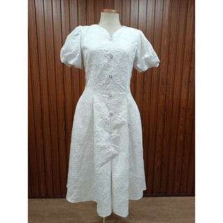 [BYMO PASS] Thanh lý Đầm kiểu tay bồng - Size M