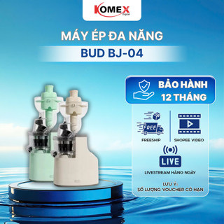 Máy Ép Chậm Trái Cây Xiaomi BUD BJ04 Cơ Chế Tách Hạt Tự Động, Công Suất 150W