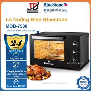 Lò Nướng Bluestone EOB-7588, Dung Tích 42Lit Công Suất 2000W, Có Xiên Quay Khi Nướng, Hàng chính hãng