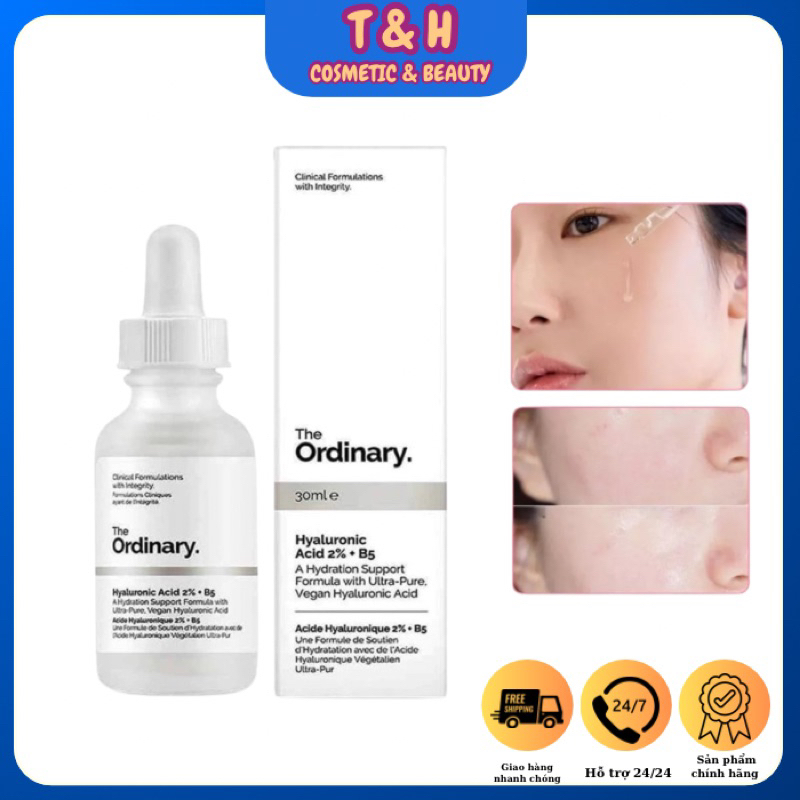 Tinh Chất The Ordinary Hyaluronic Acid 2% B5 ordinary 30ml