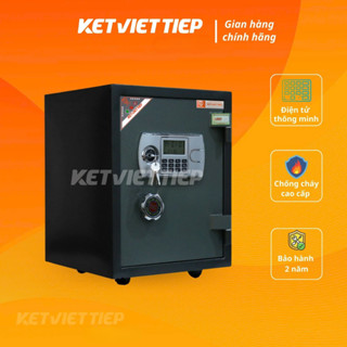 Két sắt Việt Tiệp KC40 khóa điện tử chống cháy cảnh báo chống trộm 55kg Freeship toàn quốc