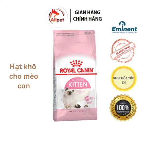 Thức ăn cho mèo ROYAL CANIN KITTEN 2KG, Hạt cho mèo con ROYAL CANIN KITTEN. Đồ ăn cho mèo con.