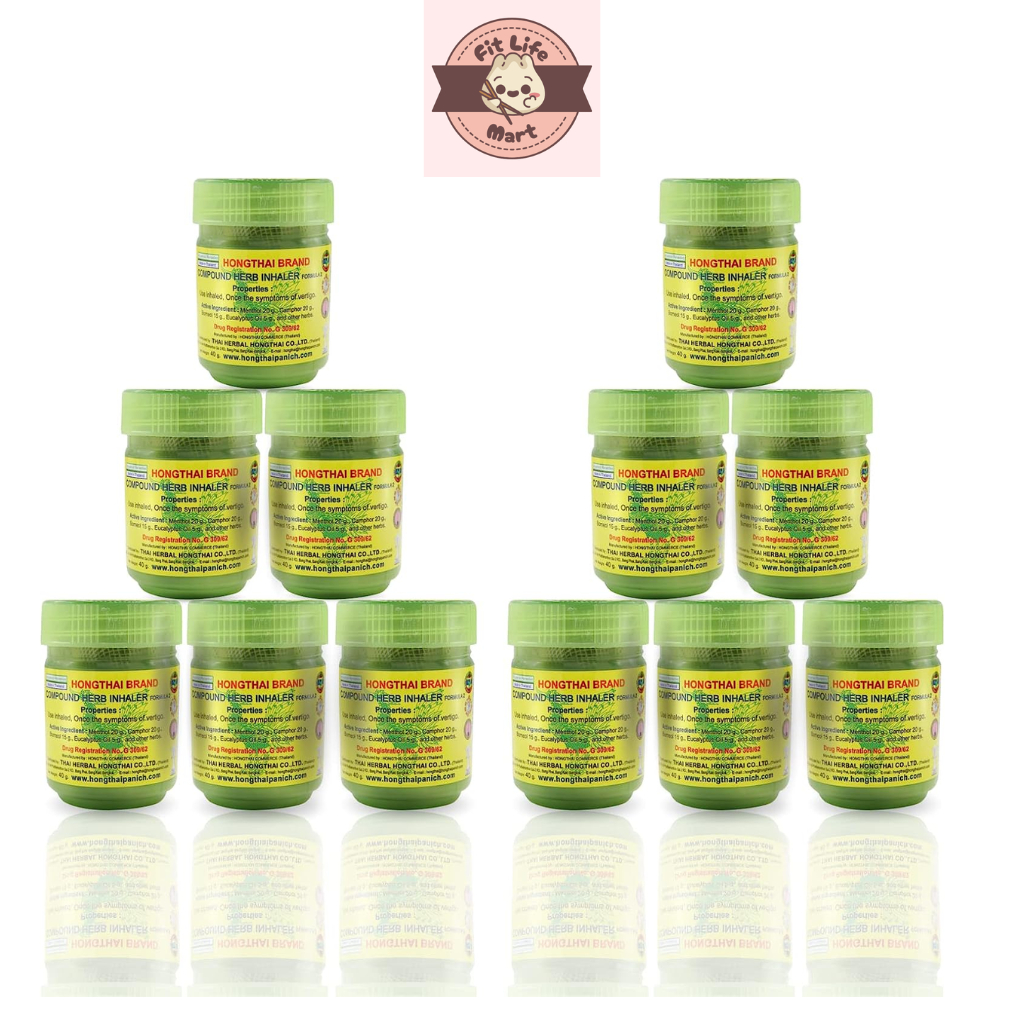 (Hàng Thái có sẵn) Hũ Hít Thảo Dược HongThai tác dụng Thông Mũi