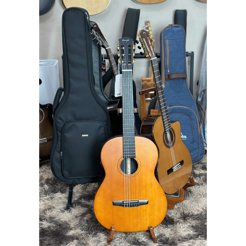 Đàn Guitar Classic Enya EC68 EQ Acousticplus Hiệu Ứng Cao Cấp Cực Hay - Full Phụ Kiện Chính Hãng
