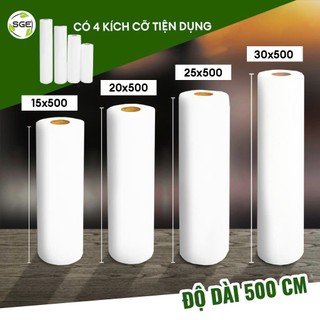  Cuộn túi hút chân không 1 mặt nhám  dùng cho mọi loại máy tiêu chuẩn VS ATTP 