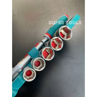 ĐỒ NGHỀ TOTAL Bộ 12 cái socket  (1/2 inch) & cần 2 chiều THT141121 <HÀNG CHÍNH HÃNG>