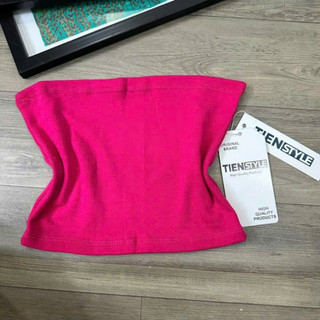 Áo Ống Cúp Dáng Croptop Không Đệm Màu Trơn Chất Borip Co Giãn Mềm A40