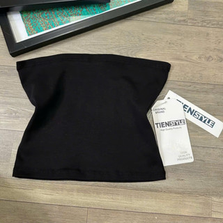 Áo Ống Cúp Dáng Croptop Không Đệm Màu Trơn Chất Borip Co Giãn Mềm A40