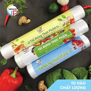 (1 cuộn) Túi đựng thực phẩm, mỏng, dai, có thể ép chân không bằng tay đơn giản-Giữ thực phẩm tươi và lâu hơn