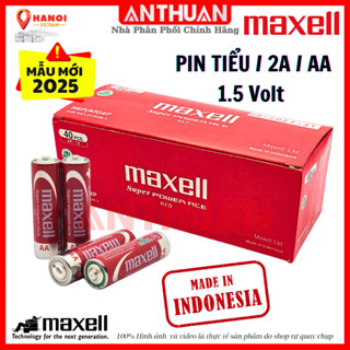 Hộp 40 viên Pin Tiểu AA / 2A  Maxell Super Power Ace / Camelion R6P 1.5V Chất Lượng Cao, Siêu Bền