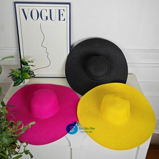 Mũ/ Nón Cói Trơn Vành Rủ 50cm