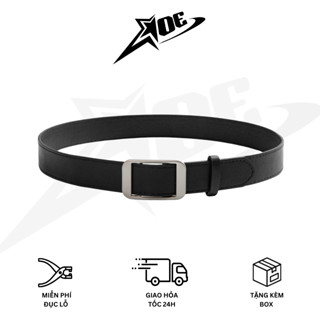 (Có sẵn) AOE STUDIO - Thắt lưng nam nữ da PU dây nịt cao cấp mặt vuông  đơn giản dễ phối phong cách hằng ngày Y2K