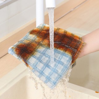 Cuộn Khăn Lau Caro V7 Cao Cấp - Lau Chén Bát Đĩa Nhà Bếp Đa Năng - Siêu Dai Có Thể Giặt Lại Tái Sử Dụng