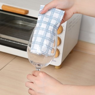Cuộn Khăn Lau Caro V7 Cao Cấp - Lau Chén Bát Đĩa Nhà Bếp Đa Năng - Siêu Dai Có Thể Giặt Lại Tái Sử Dụng