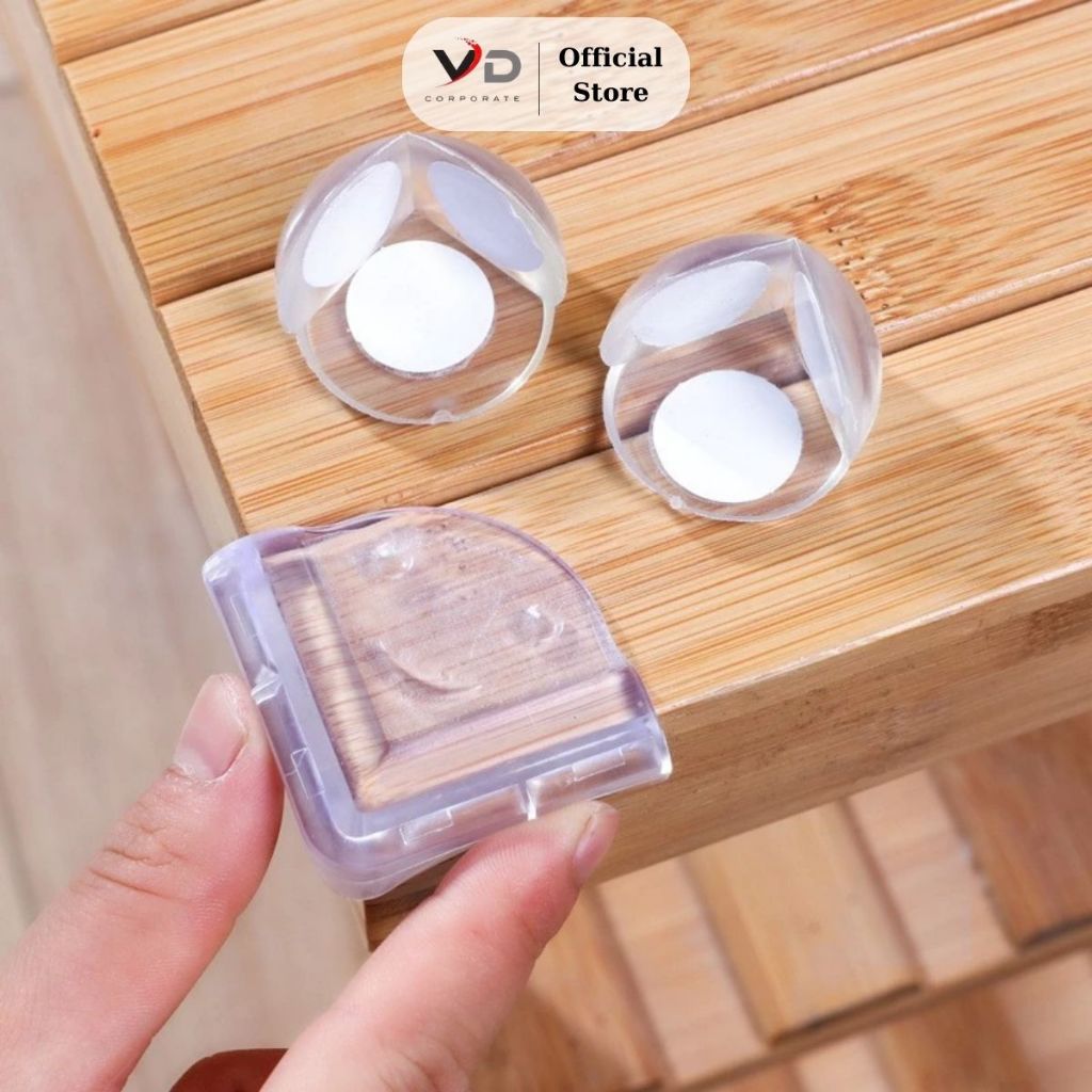 Combo 4 chiếc Bịt góc bàn silicon an toàn cho bé