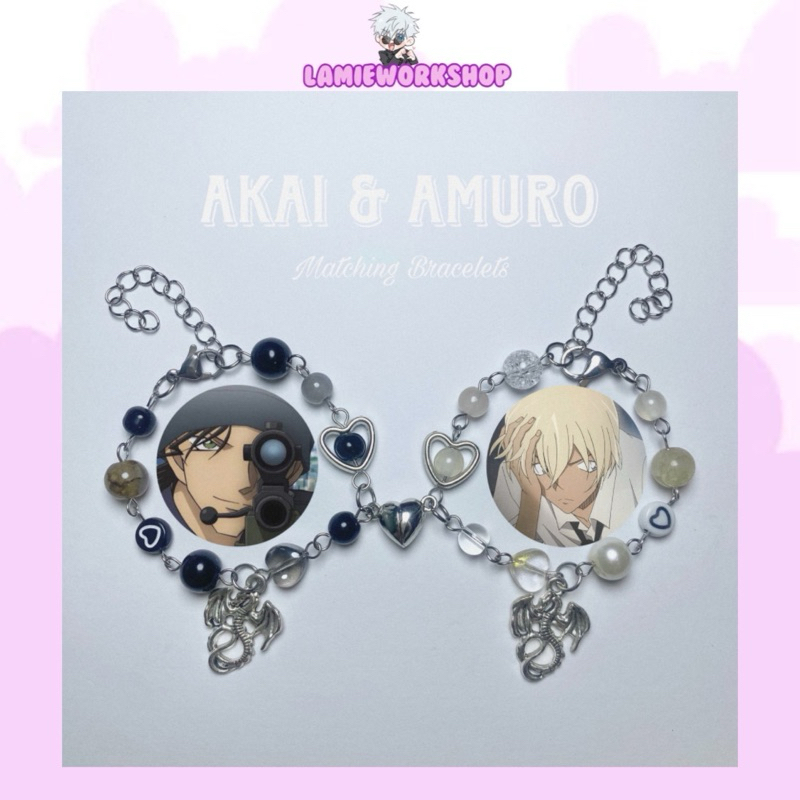 Vòng tay đôi Akai & Amuro | Akai and Amuro Matching Bracelets