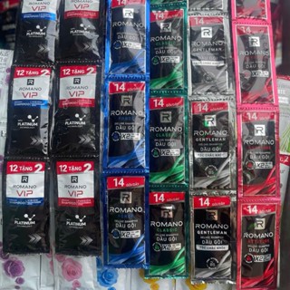  Dây Dầu Gội ROMANO Xanh - Đỏ - Vip Xanh - Vip Đỏ 