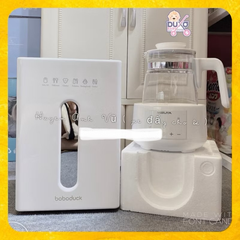 Bình đun nước siêu tốc và giữ nhiệt độ pha sữa cho bé