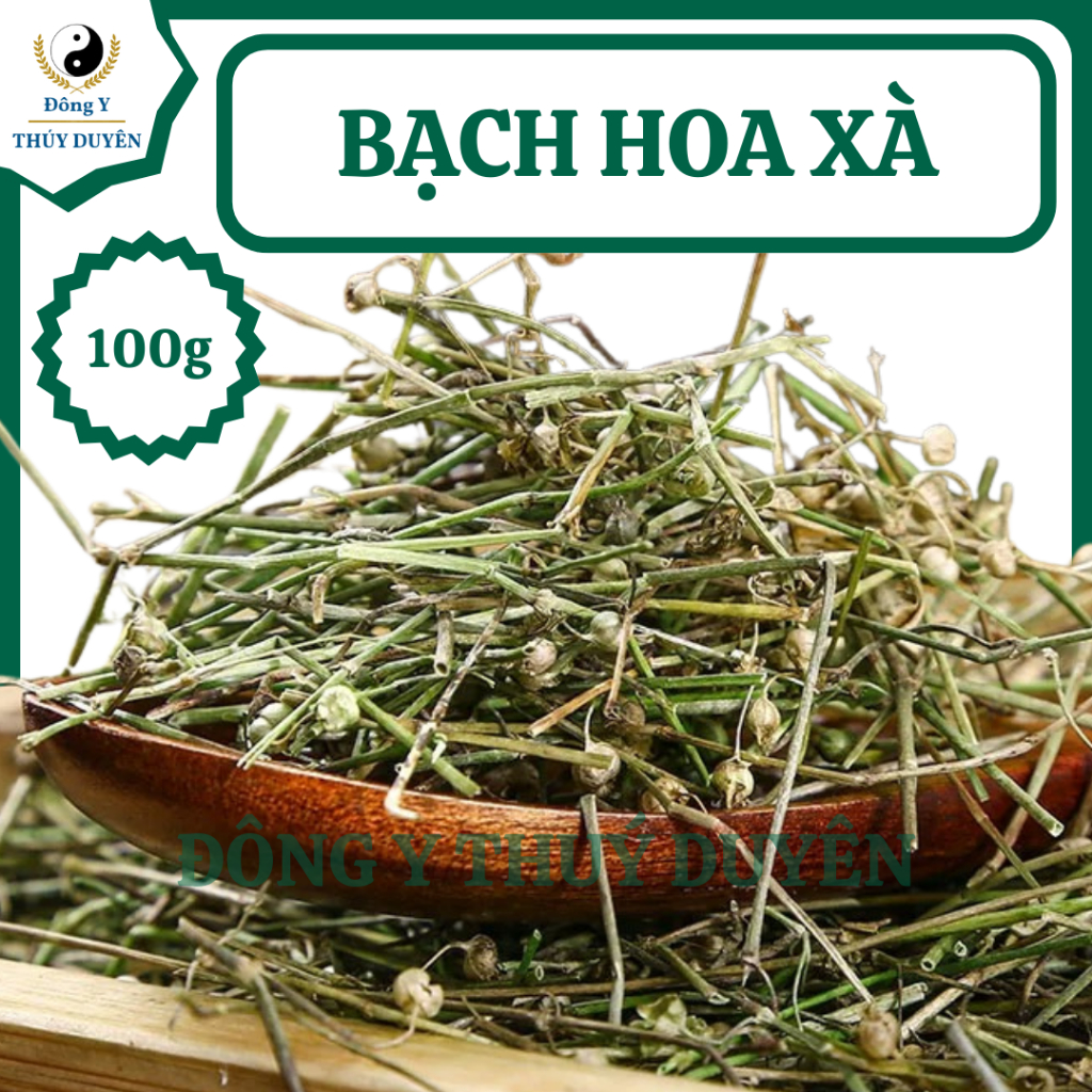 Bạch Hoa Xà 100g | Loại 1 - Bạch Hoa Xà Thiệt Thảo Kết Hợp Bán Chi Liên, Hỗ Trợ Ngăn Ngừa Tế Bào Xấu