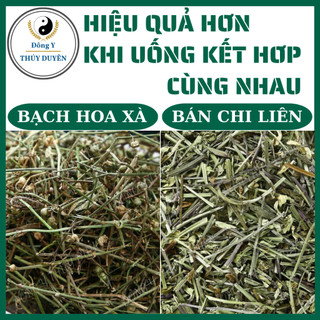 Bạch Hoa Xà 100g | Loại 1 - Bạch Hoa Xà Thiệt Thảo Kết Hợp Bán Chi Liên, Hỗ Trợ Ngăn Ngừa Tế Bào Xấu