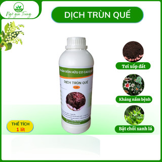 Phân trùn quế, dịch trùn quế, phân hữu cơ ( 1000 ml ) Loại đậm đặc