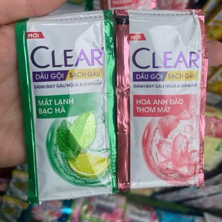 Dây xà bông dầu gội CLEAR sạch gàu