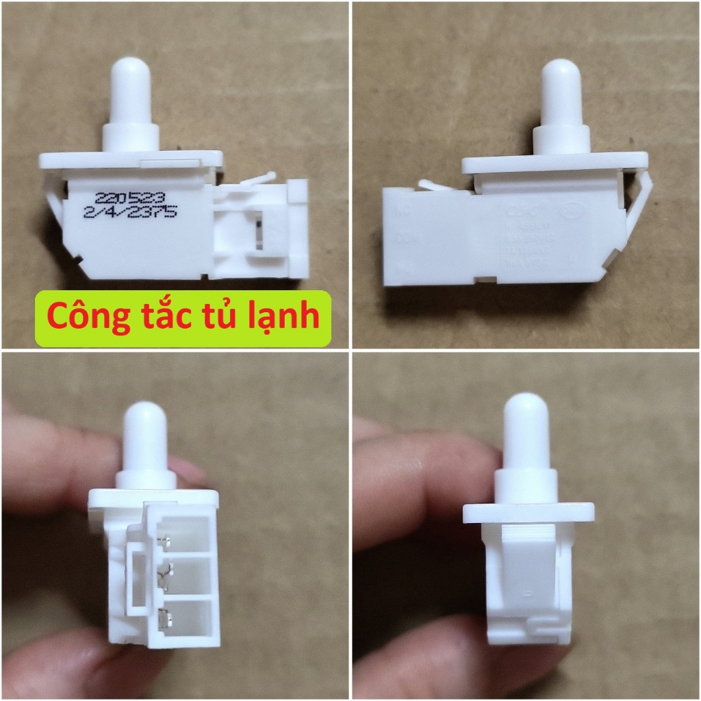 Công tắc cửa tủ lạnh Hitachi 3 chân