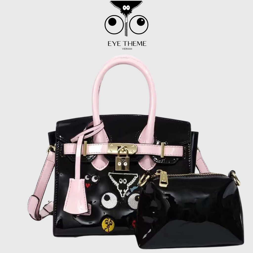 【 EYETHEME CHÍNH HÃNG 】X【Barbie Collection】 Túi Bir--kin Barbie Da Bóng 2587 - Barbie 20 Handbag
