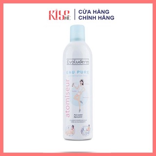 Xịt khoáng Evoluderm Atomiseur Eau Pure 400ml (Nhập khẩu chính hãng)