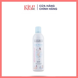 Xịt khoáng Evoluderm Atomiseur Eau Pure 400ml (Nhập khẩu chính hãng)