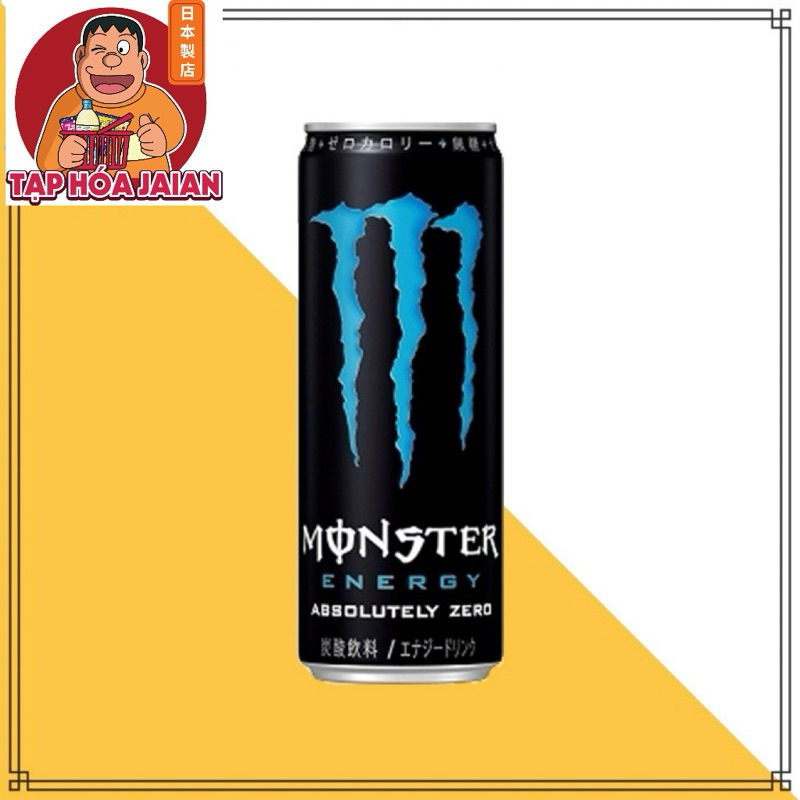 Nước Tăng Lực Asahi Monster Energy Zero Chai Xanh  355 ml - Hàng nội địa Nhật 100%
