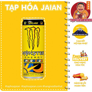 Nước Tăng Lực Asahi Monster Energy The Doctor (Chai Vàng x 355ml) - Hàng Nội Địa Nhật 100%