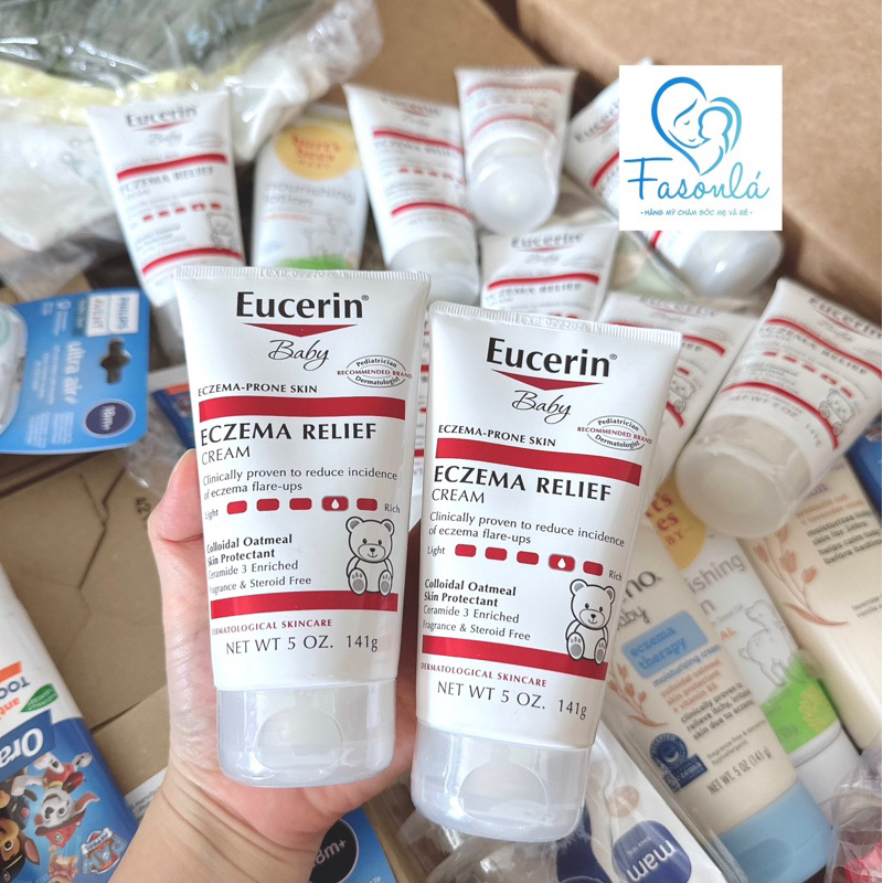 [9/2026]Kem Chàm, Lác Sữa Eucerin Baby Eczema Relife - cho bé từ 3m+