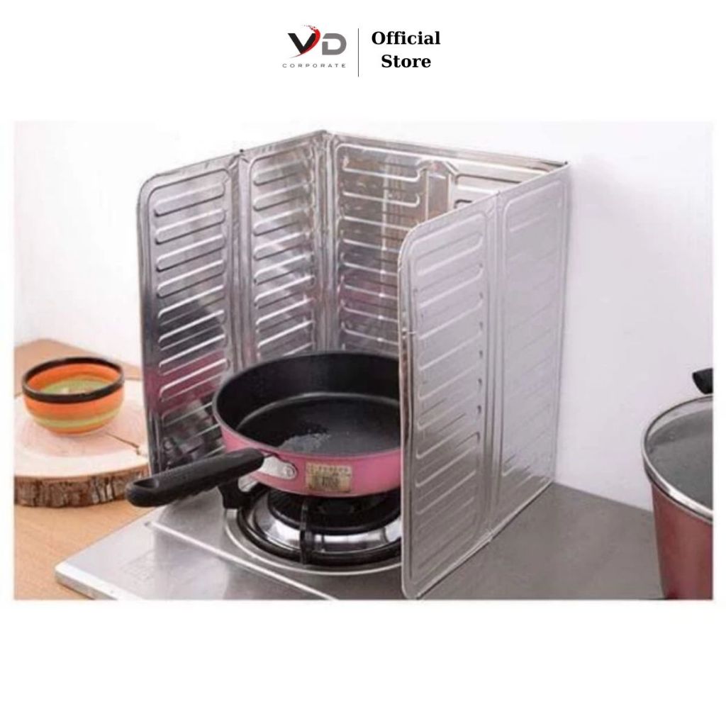 Combo 1–2 Tấm Chắn Dầu Mỡ Bếp Ga – Chống Dính Tường, Chống Ám Mùi, Chống Cháy, Gấp Gọn Tiện Lợi