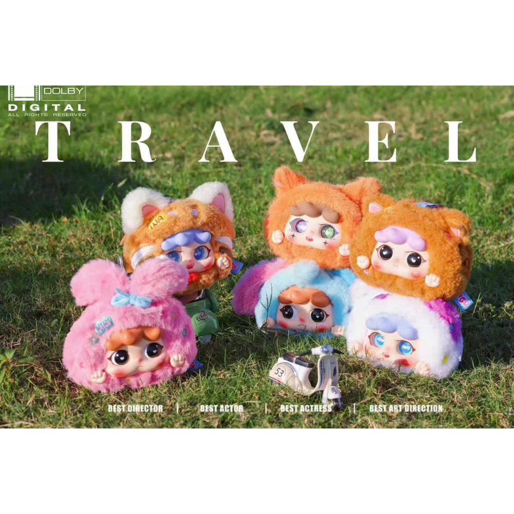 [CHÍNH HÃNG] Migo Travel Together Plush Zipper Series - Migo Travel