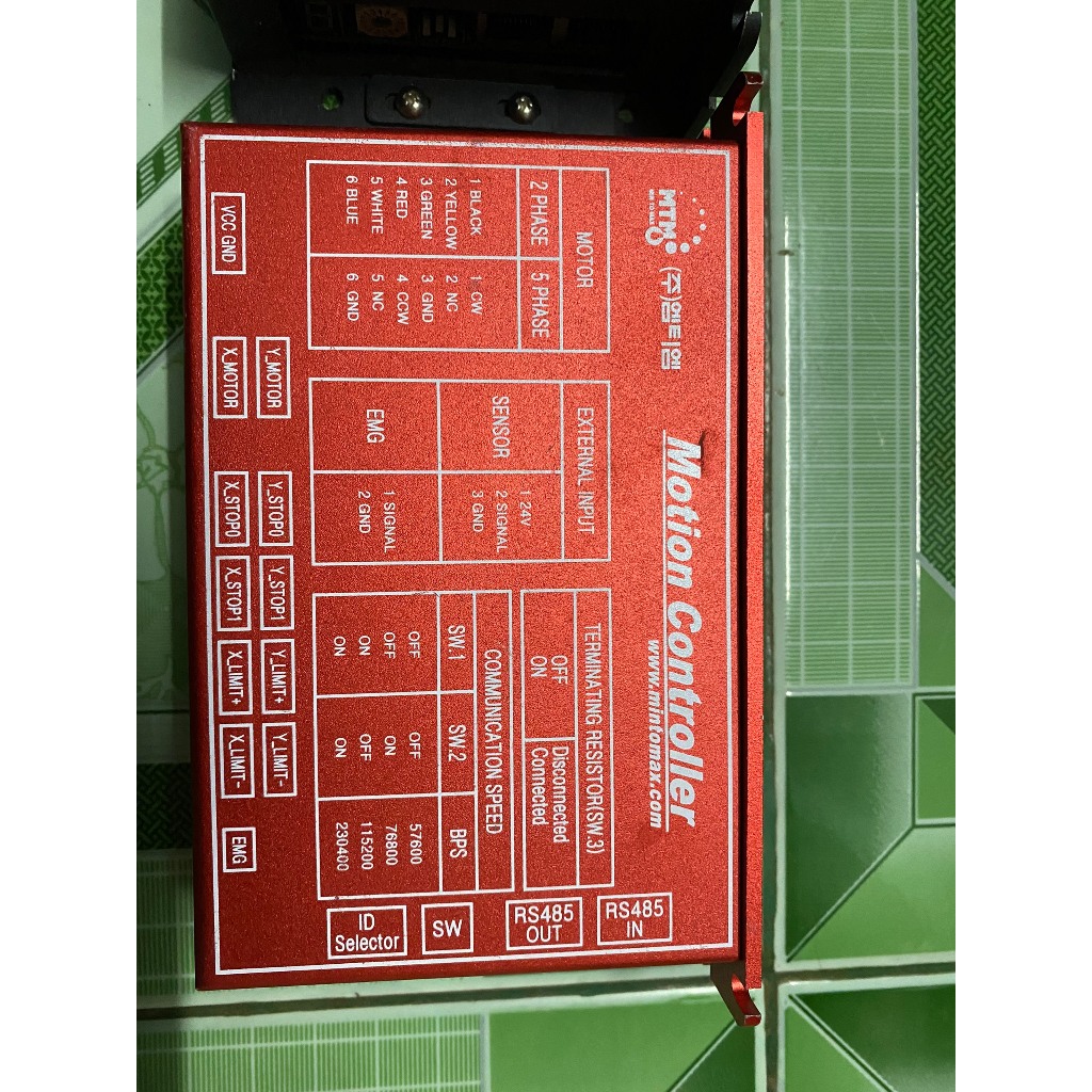 Step driver motor MINTOMAX RS485