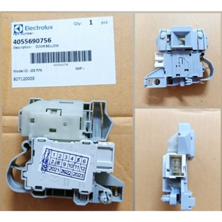 Công tắc khóa cửa máy giặt Electrolux EWF 10843, 10844, 10744, 12843