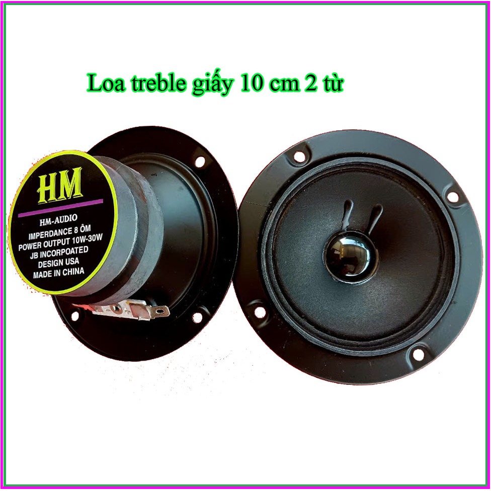 loa treble giấy HM 10cm từ kép