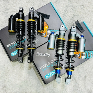 Phuộc Nitron DNA shvn Sh125i Sh150i Sh160i sh300i sh350i AB125/150 - đen núm xanh và full đen