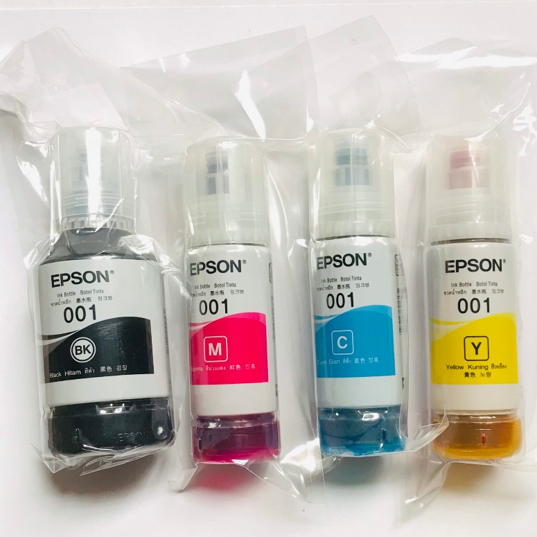 Mực máy in epson L4150/ L4160/ L4260/ L4266/ L6160/ L6170/ L6190/ L6260/ L6270/ L6290 mã 001 ecotank