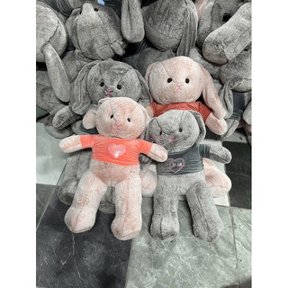 Gấu Bông Thỏ Bunny Thỏ Tai Dài Lông Thỏ Mềm Quà Tặng Cao Cấp