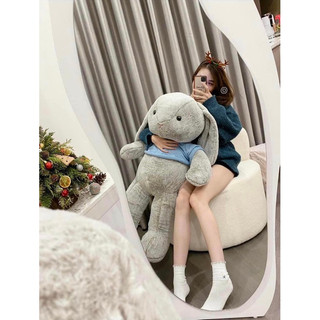 Gấu Bông Thỏ Bunny Thỏ Tai Dài Lông Thỏ Mềm Quà Tặng Cao Cấp