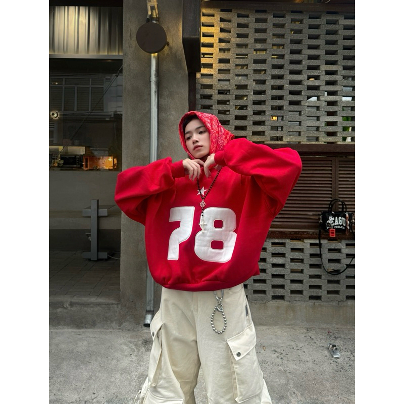 CHOSEN STUDIO - Áo SWEATER BOXY 78 form rộng Boxy Top Nam Nữ Unisex