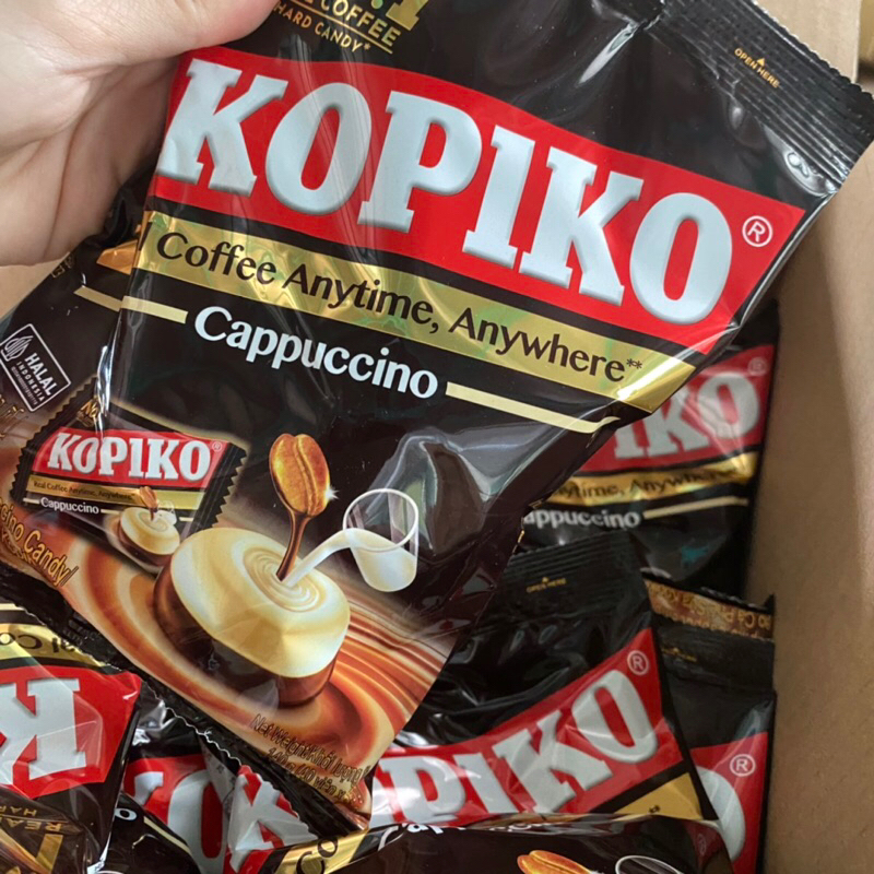 COMBO 2 GÓI Kẹo cà phê Kopiko 140g- Kẹo cà phê sữa kopiko capuchino 140g
