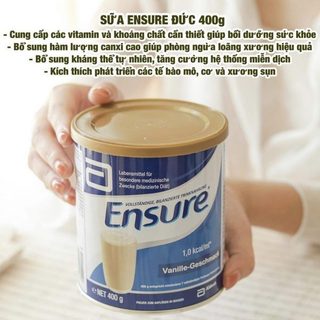 Sữa Ensure ĐỨC date 2026 cho người lớn