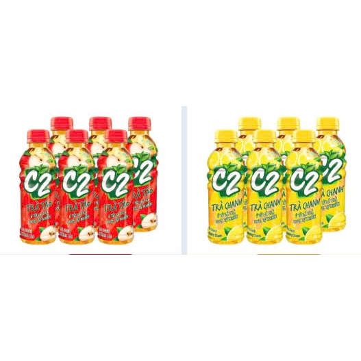 Lốc 6 chai trà xanh C2 225ml