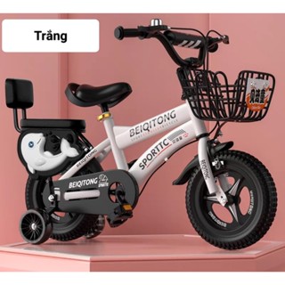 (Sẵn) Xe đạp Beiquitong vành đúc có yên sau   cho bé đủ size cho bé từ 2-10 tuổi. Xe đạp trẻ em.